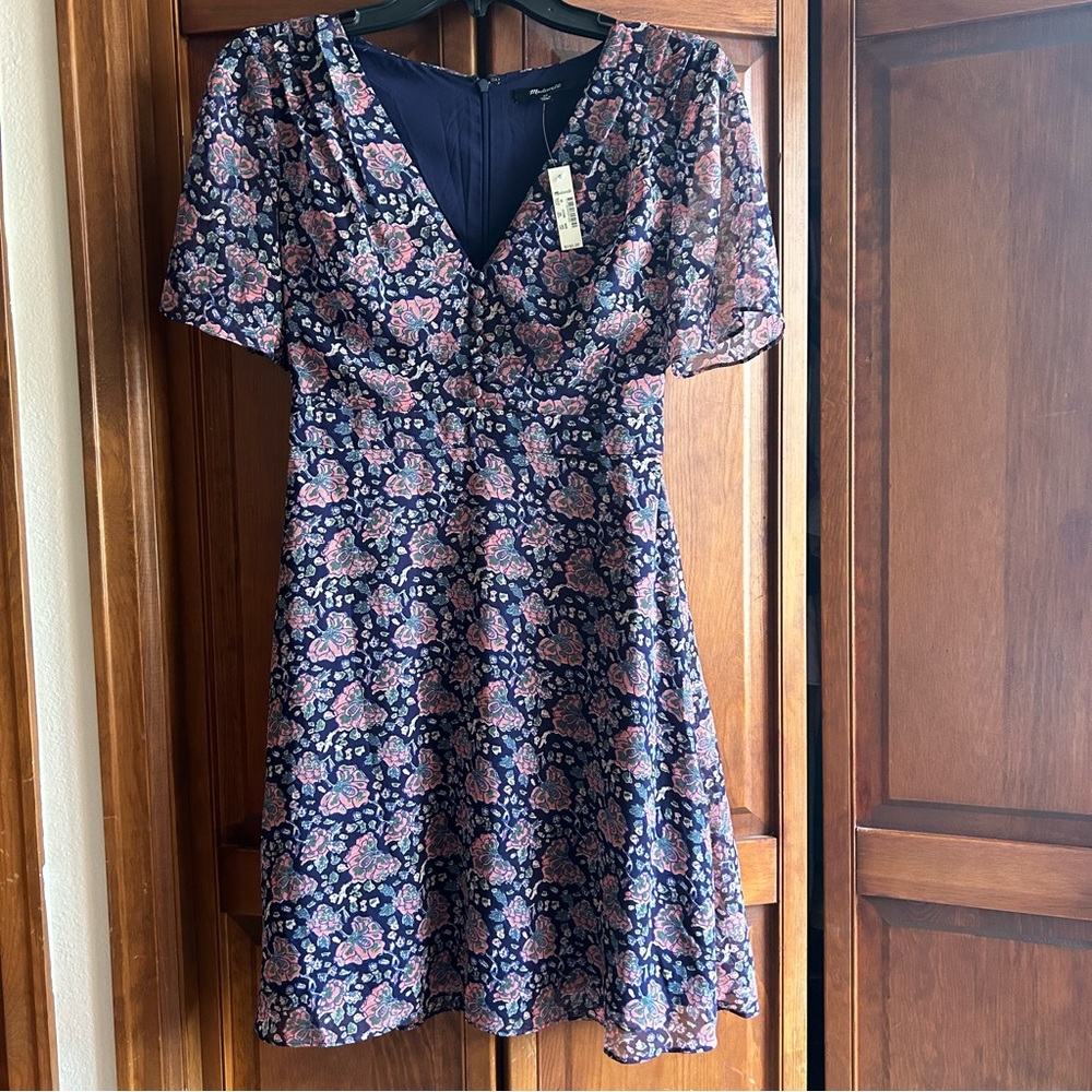 Madewell Floral Dress NWT